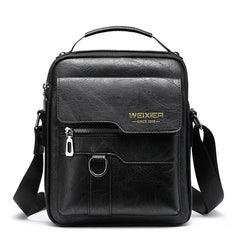 Men PU Leather Crossbody Shoulder Bag